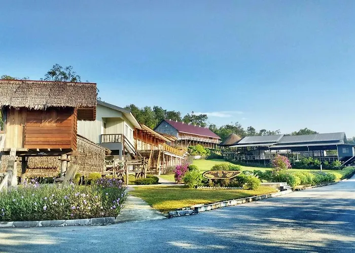 Borneo Tribal Village